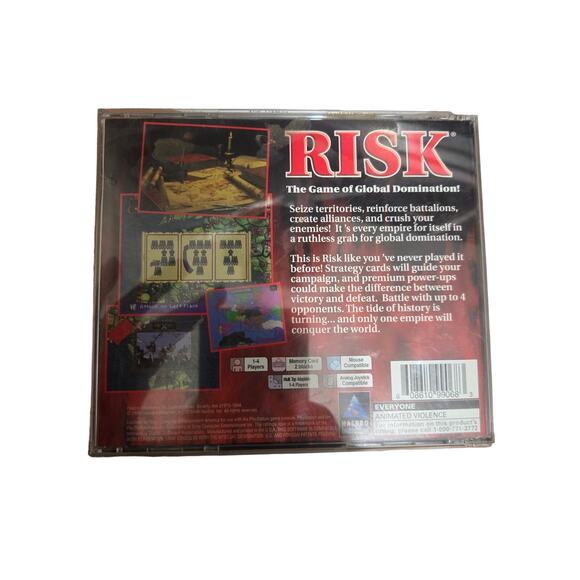 Risk: Global Domination - PlayStation 1 Game, Complete in Original Case - Picture 2 of 4